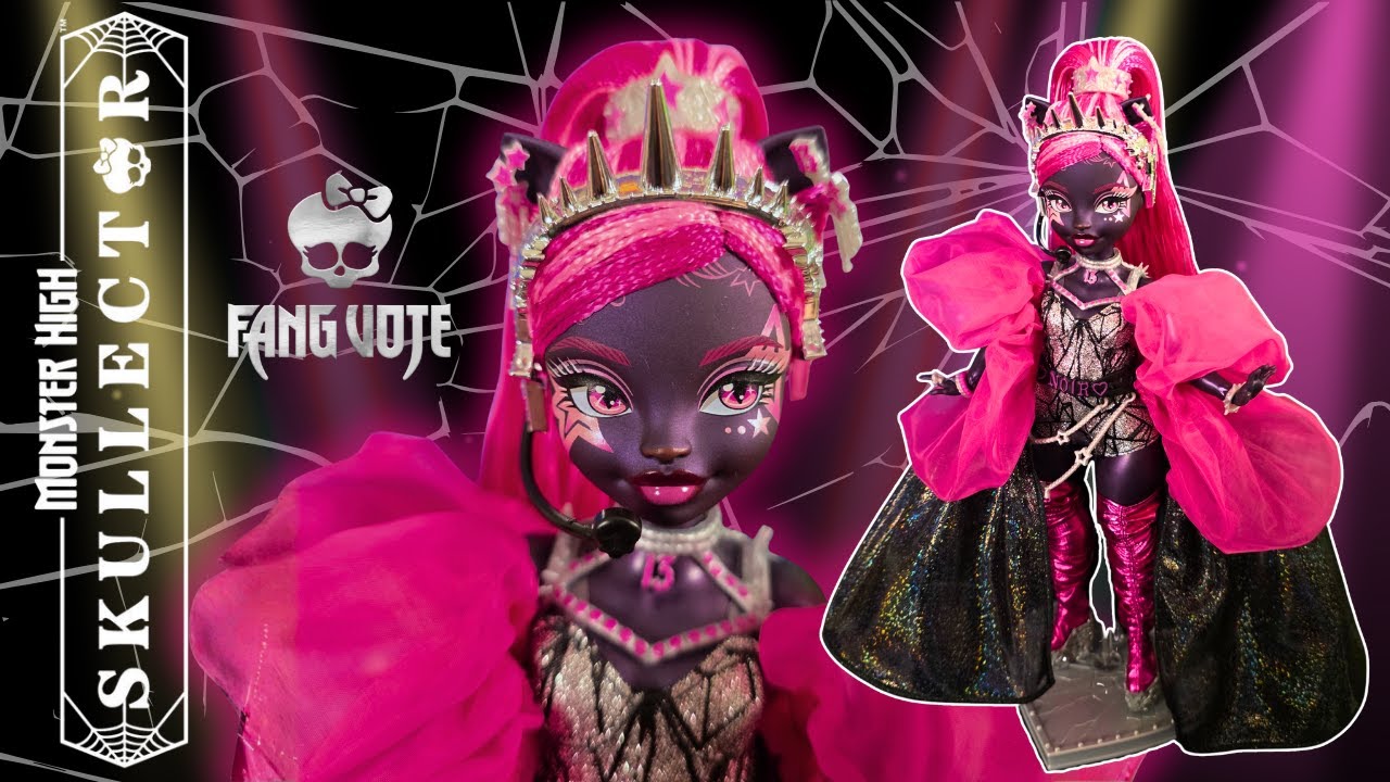 💔Распаковка куклы Кэтти Нуар из Monster High Fang Vote | Стоит ли оно того?