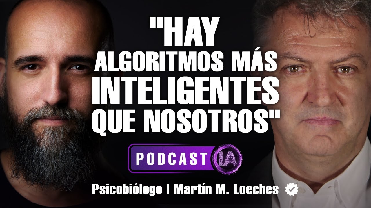 La IA ya es más Inteligente que nosotros 🤖 | 🎙️ Manuel Martín-Loeches - Podcast IA 🟣