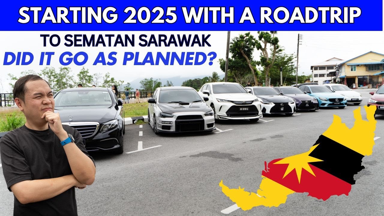 Kicking off Year 2025 with a Roadtrip Adventure from Kuching to Sematan Sarawak in Malaysia