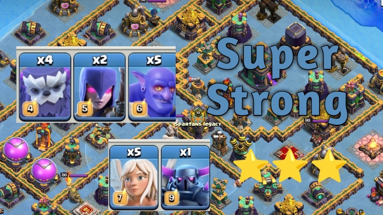 TH14 Super Strong Yeti Bowler Pekka Witch Attack Strategy | QC Live Attacks| Clash Of Clans | COC