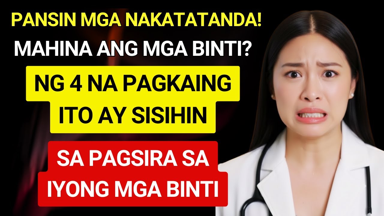 🔴 Mahina binti pagkatapos ng 60? 4 na pagkain na nakakasama at 4 na nagpapanumbalik ng mga binti