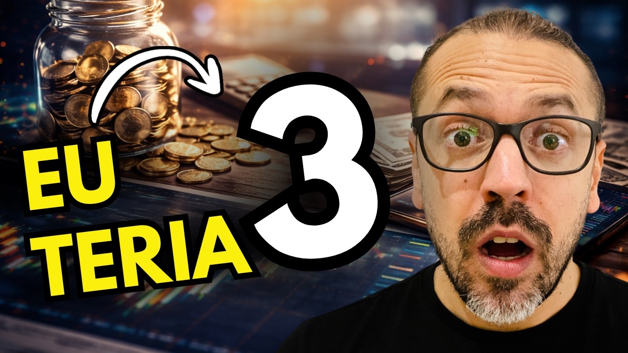 Se eu tivesse que come&ccedil;ar do zero, teria no m&aacute;ximo 3 a&ccedil;&otilde;es