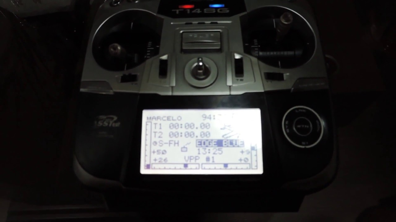 FUTABA 14sg - Como criar novo Modelo - Renomear Modelo