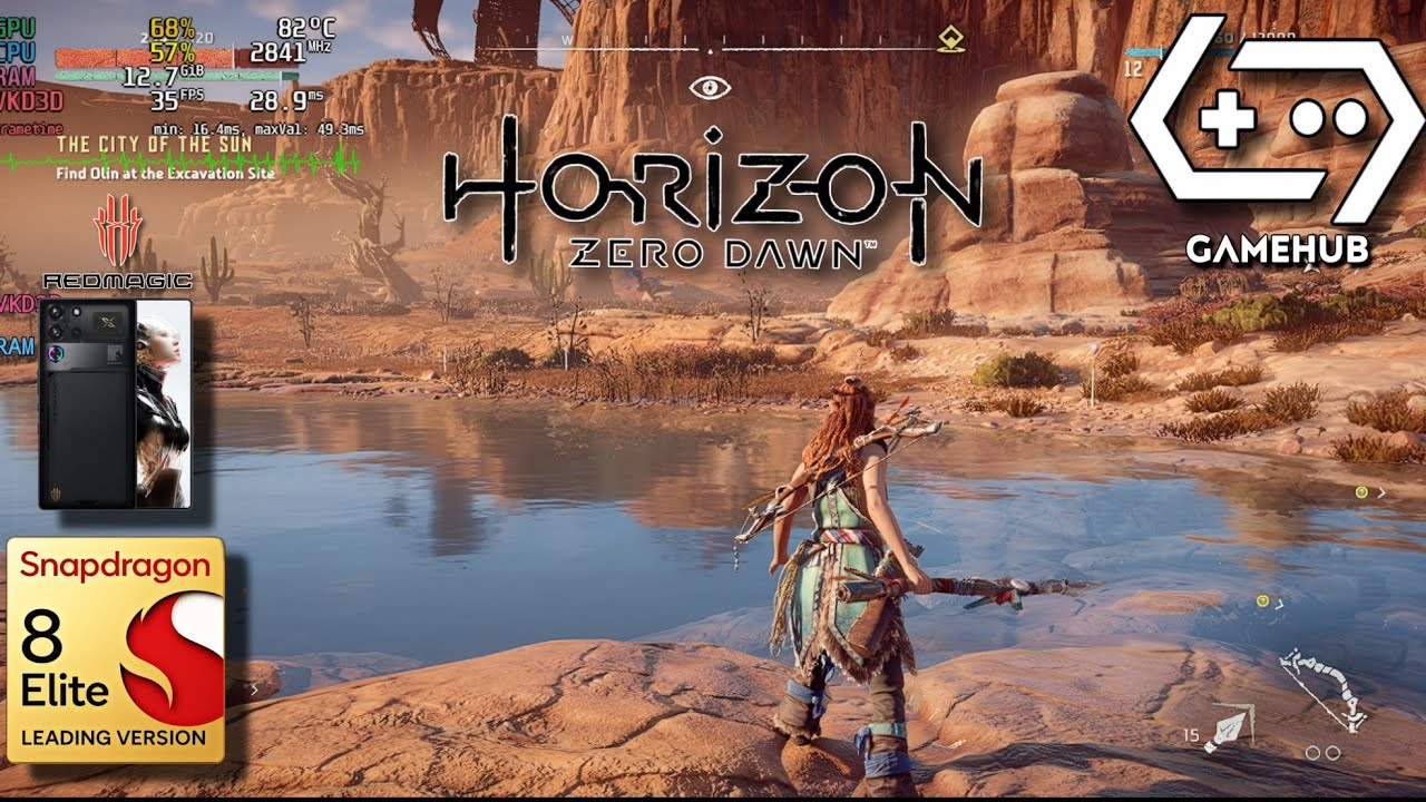 🔴Horizon Zero Dawn on Redmagic 10S Pro | SD 8Elite | GameHub | Just Chilling #2026