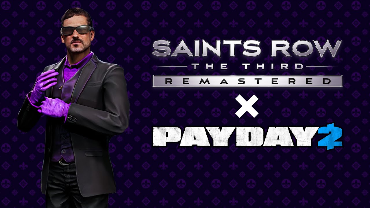 [Payday 2] NEW SAINTS ROW CROSSOVER UPDATE | New Suit + Mask!
