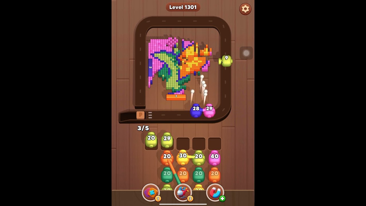 Color Blaze Shooter level 1301