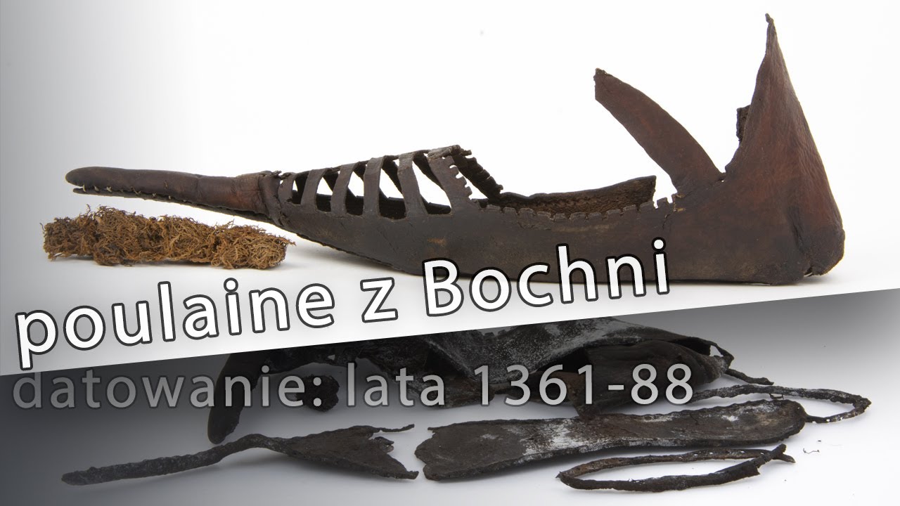 Rewars - konserwacja średniowiecznego buta z Bochni