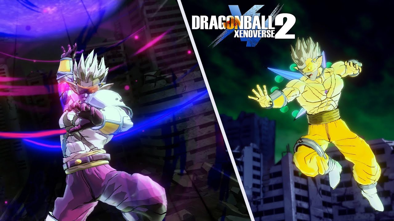 New Transformable Super Hearts(Custom Transformation/Skills & Movesets) - DB Xenoverse 2 Mods