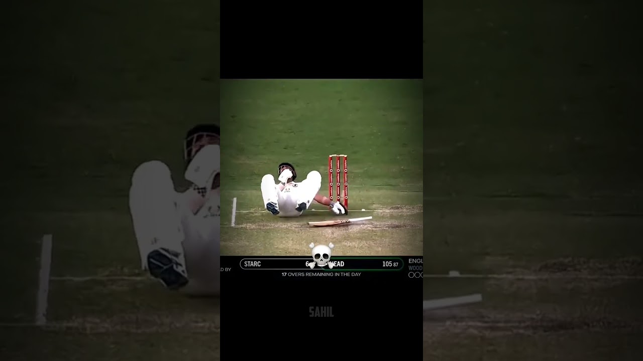 Travis Head Vs Mark Wood 💀