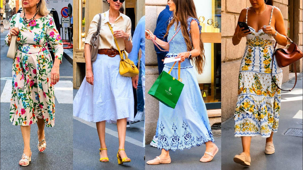 MILAN SUMMER +35&deg;C FASHION 2026 🇮🇹 ITALIAN ELEGANCE, STREET STYLE & LUXURY LOOKS
