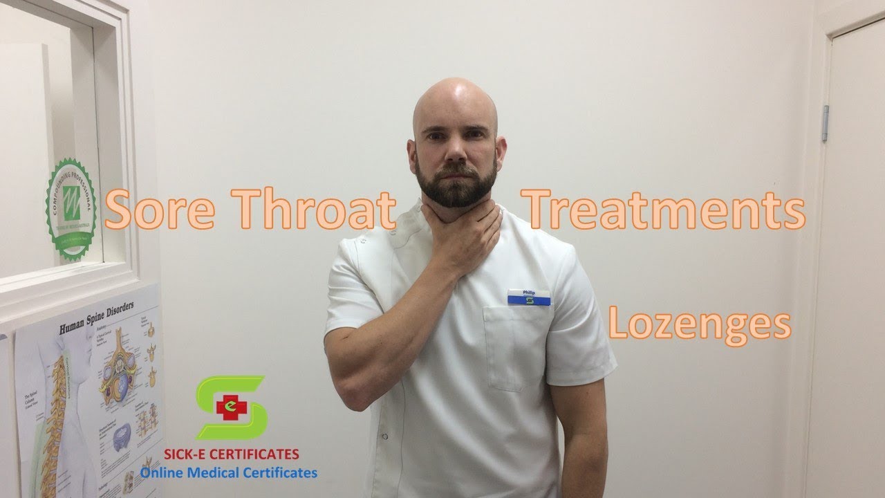 Sore Throats - Lozenges