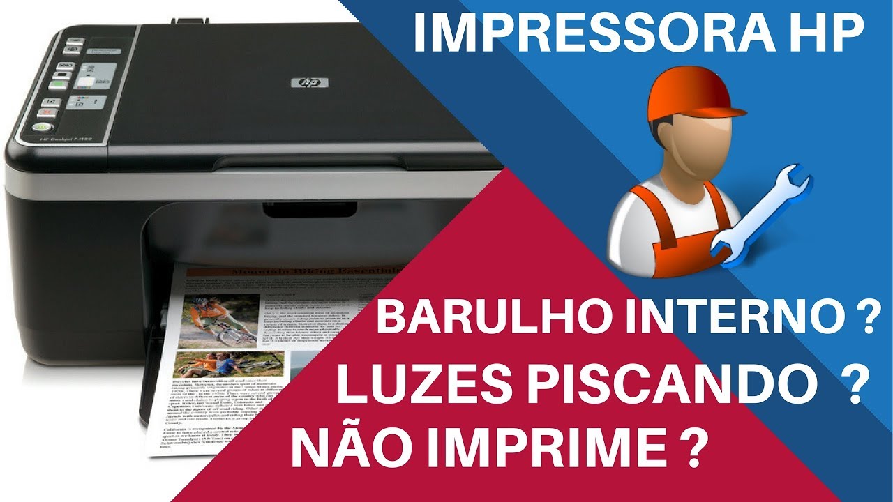 Cartuchos Batendo Impressora HP, Leds Piscando, Como consertar