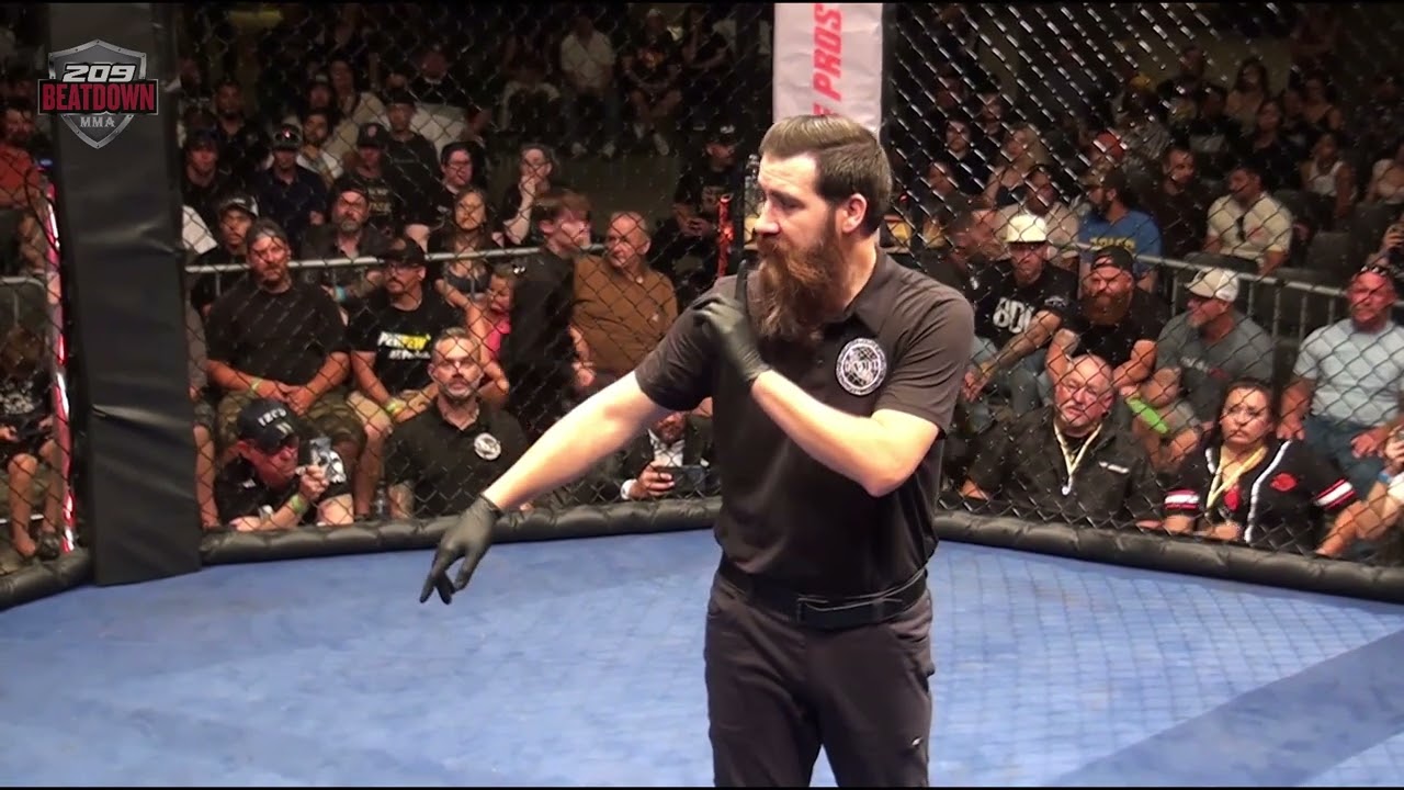 209 Beatdown XXII MMA Bout 9 Joshua Thomas aka Stamatelos VS Jermaine Nelson