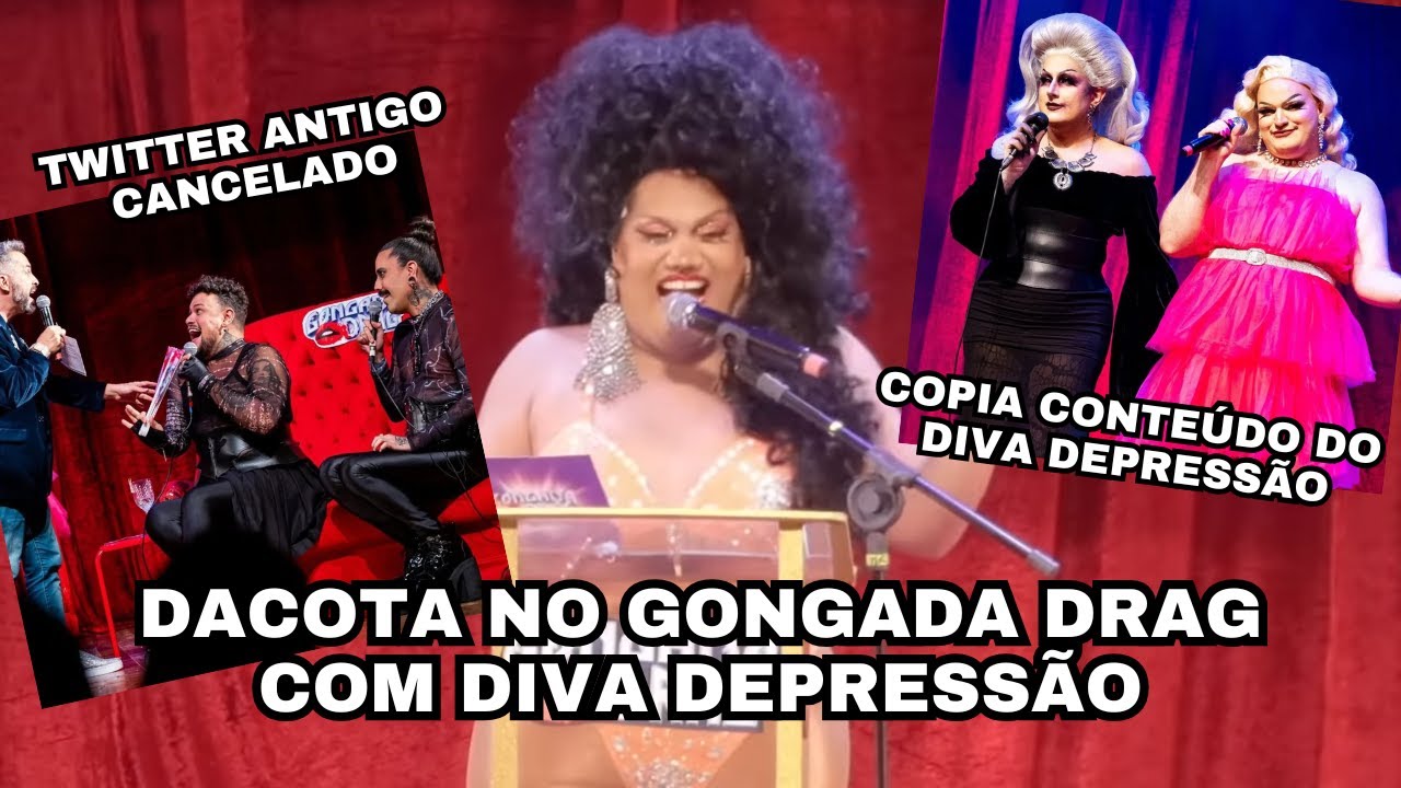Cortes: Dacota Monteiro no GONGADA DRAG com Diva Depressão
