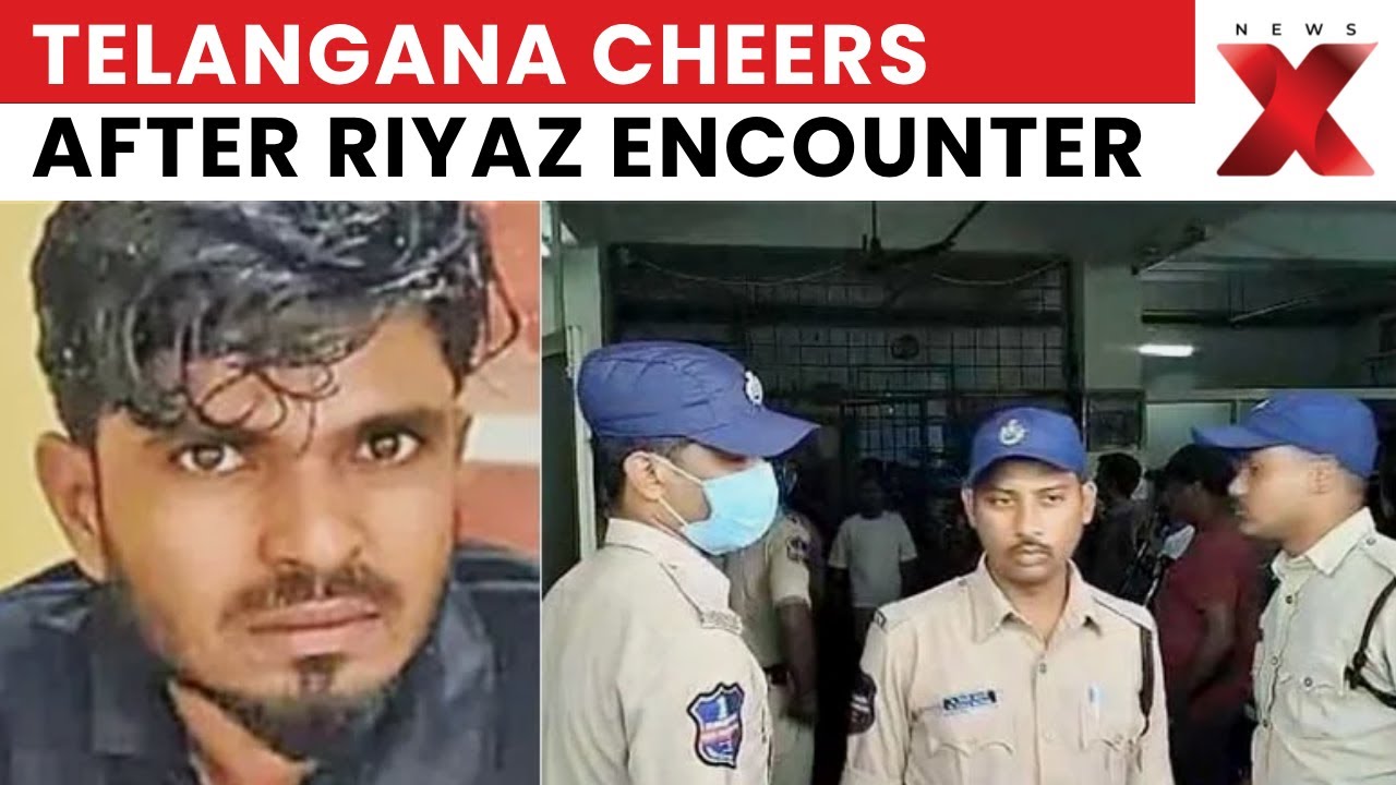 Telangana: Locals Celebrate After Constable Pramod&rsquo;s Killer Riyaz Shot Dead in Encounter