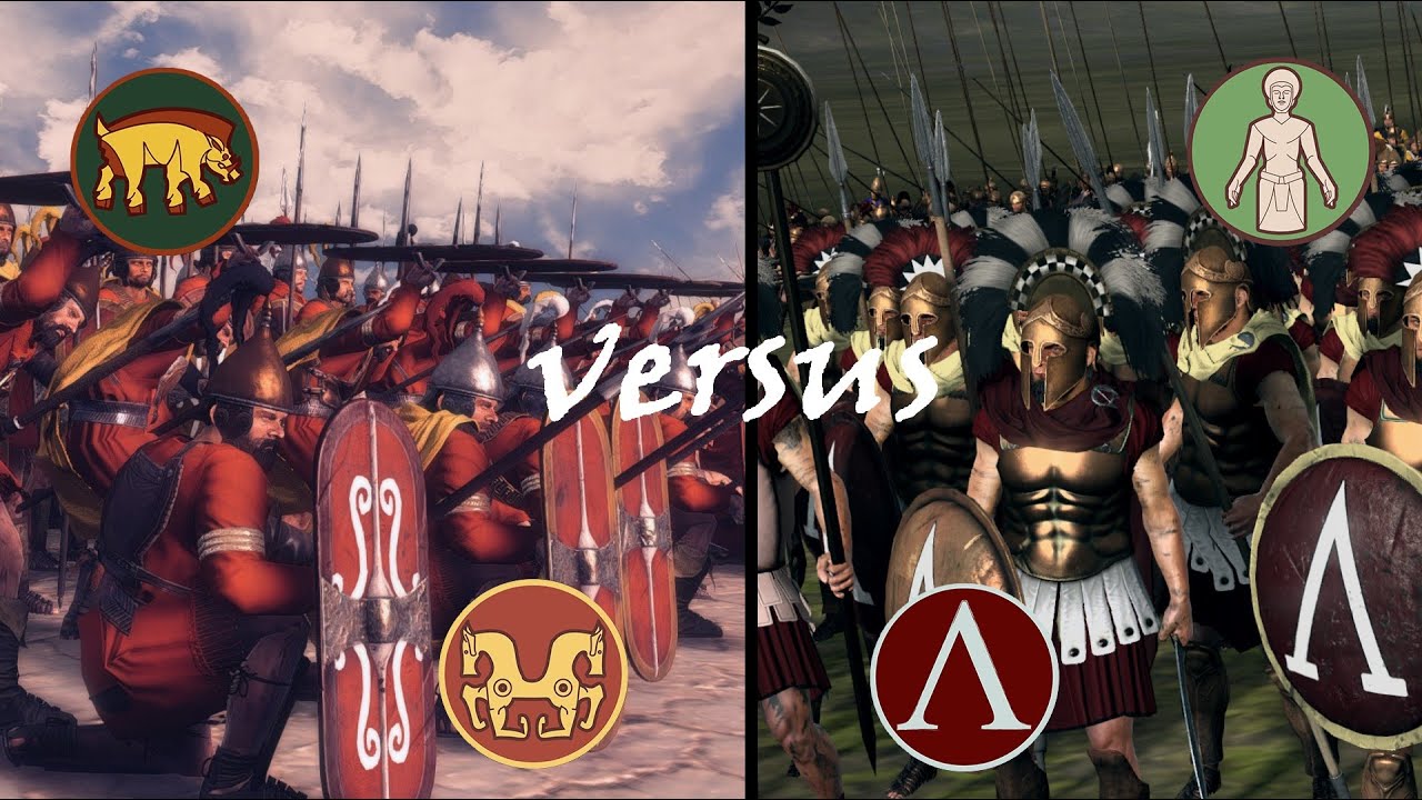 [LIIIG] Total War Rome II - Bataille multijoueur en 2vs2 (direct) : This is Spartaaa (ouai, mais...)