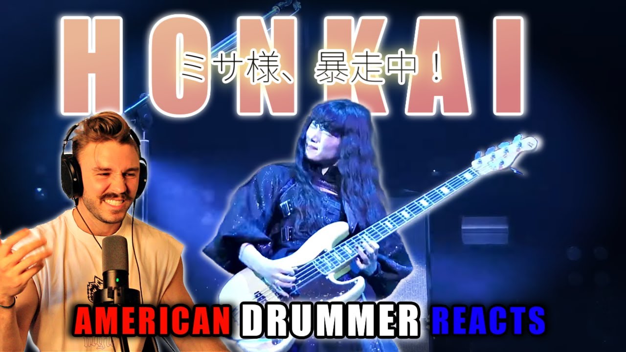 🔥 「ミサ…ミサ…ミサ…！」BAND-MAID – Honkai | アメリカ人ドラマー初見リアクション 🤯