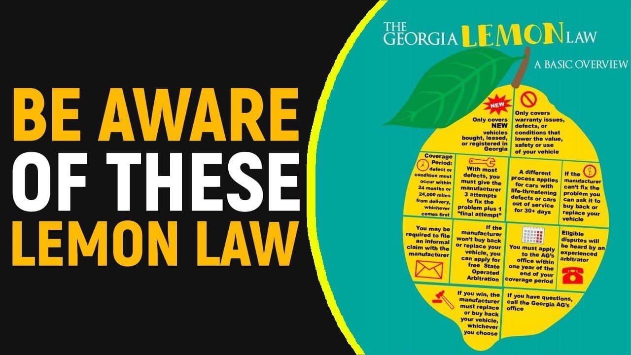 Lemon Law Tips You Need To Be Aware Of