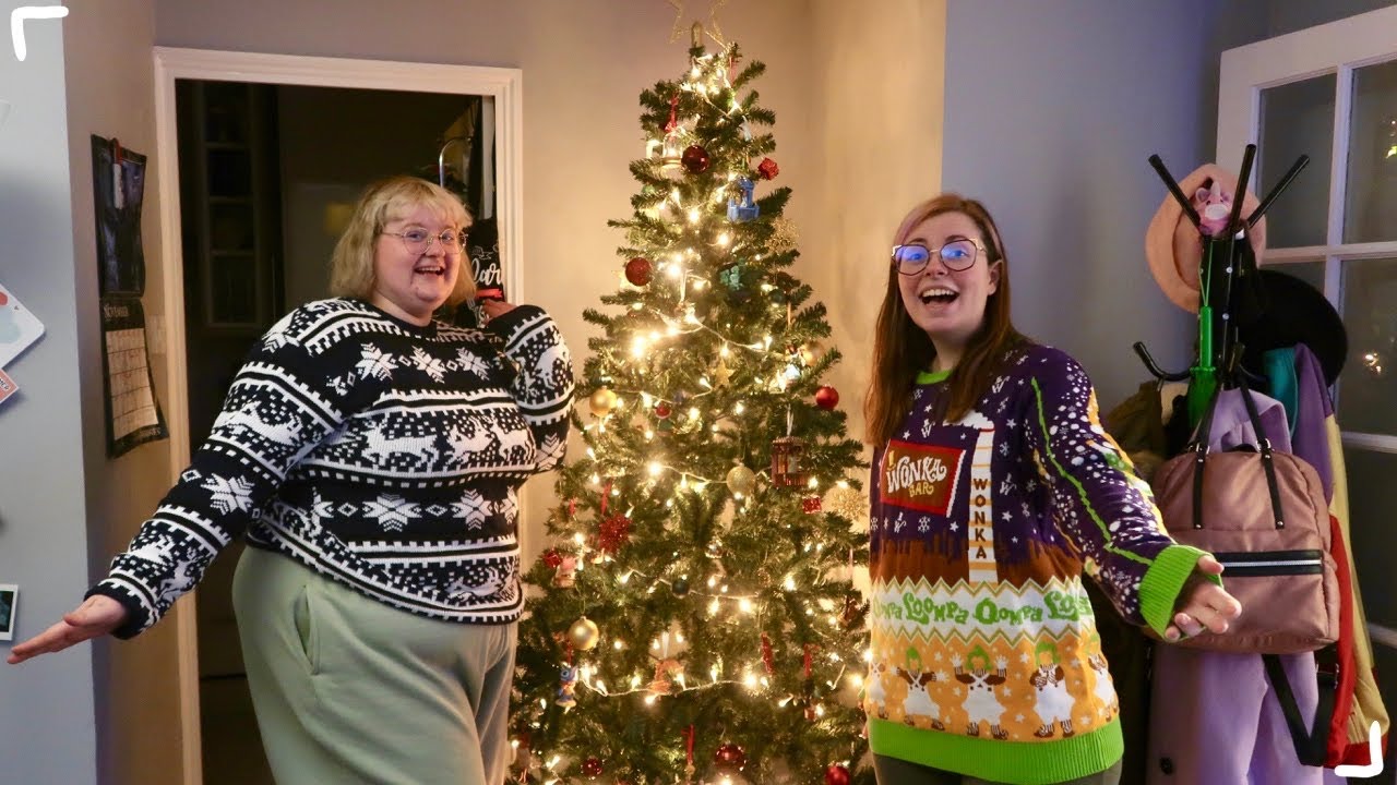 Decorating our Christmas Tree!