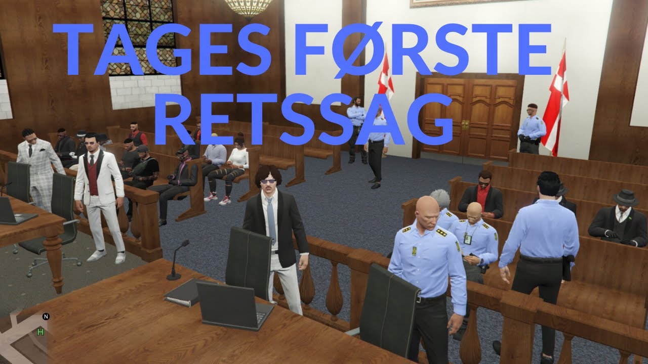 Advokat Tage | F&oslash;rste retssag - Forsvar af politiet | Dansk GTA RP - DanishRP