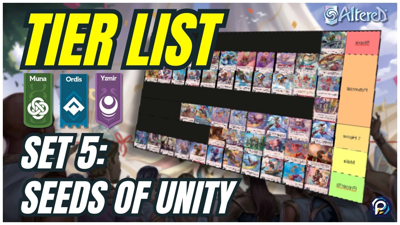 TIER LIST del SET 5: Muna, Ordis e Yzmir