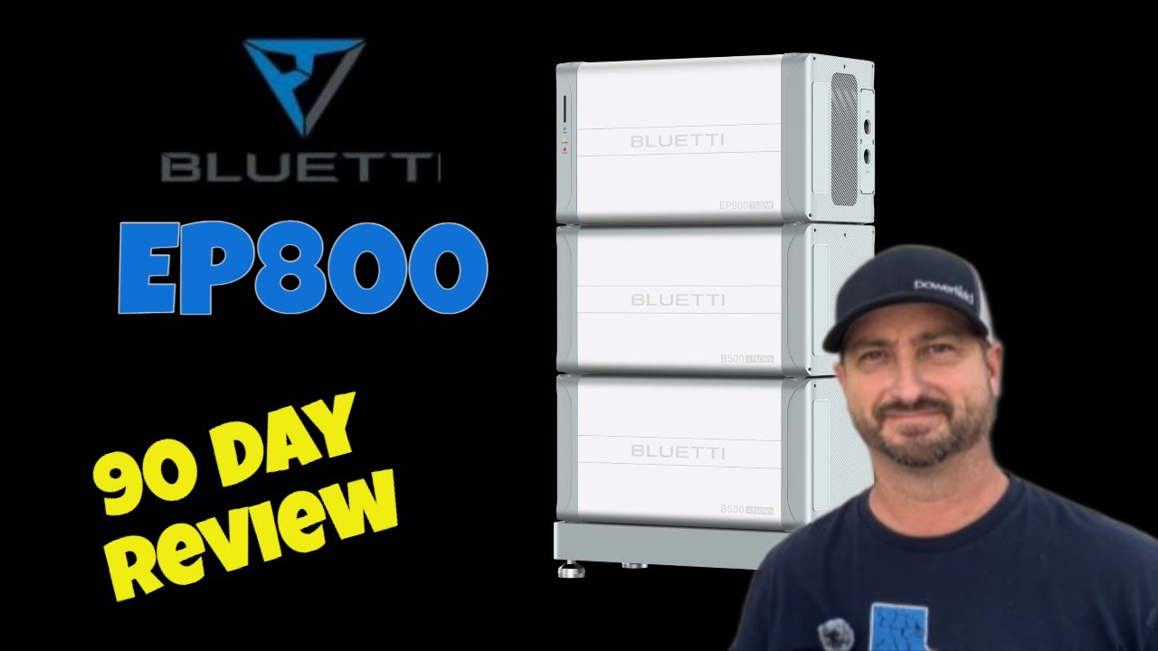 Обновление Bluetti EP800 на 90 дней непрерывного использования