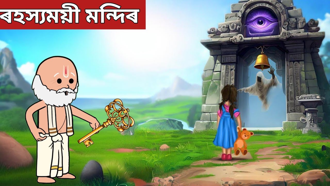 💥ৰহস্যময়ী মন্দিৰ💥new assamese cartoon|axomiya hadhu|assamese story|axomiya kahini|putola|hadu|hadu
