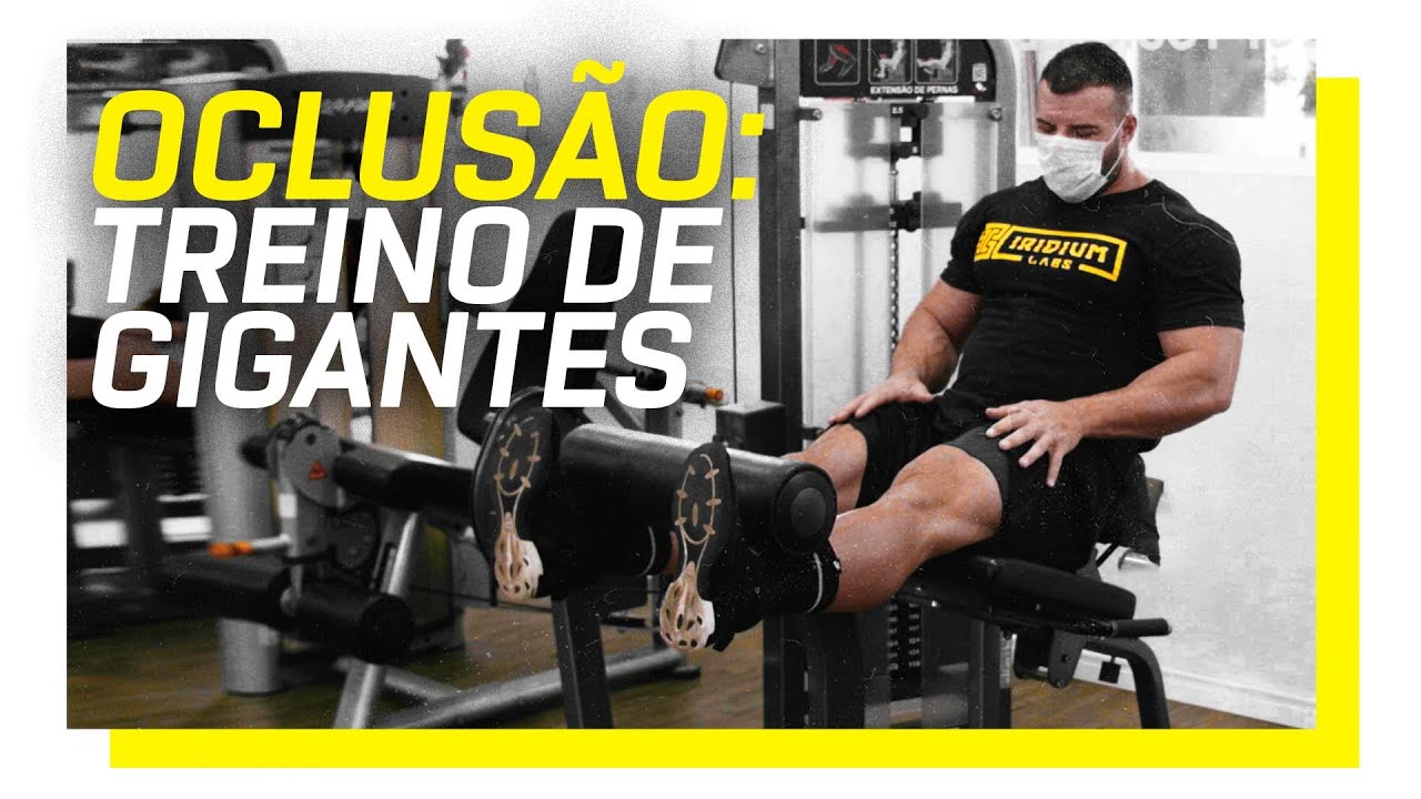 Como a técnica de oclusão vai chacoalhar o seu treino