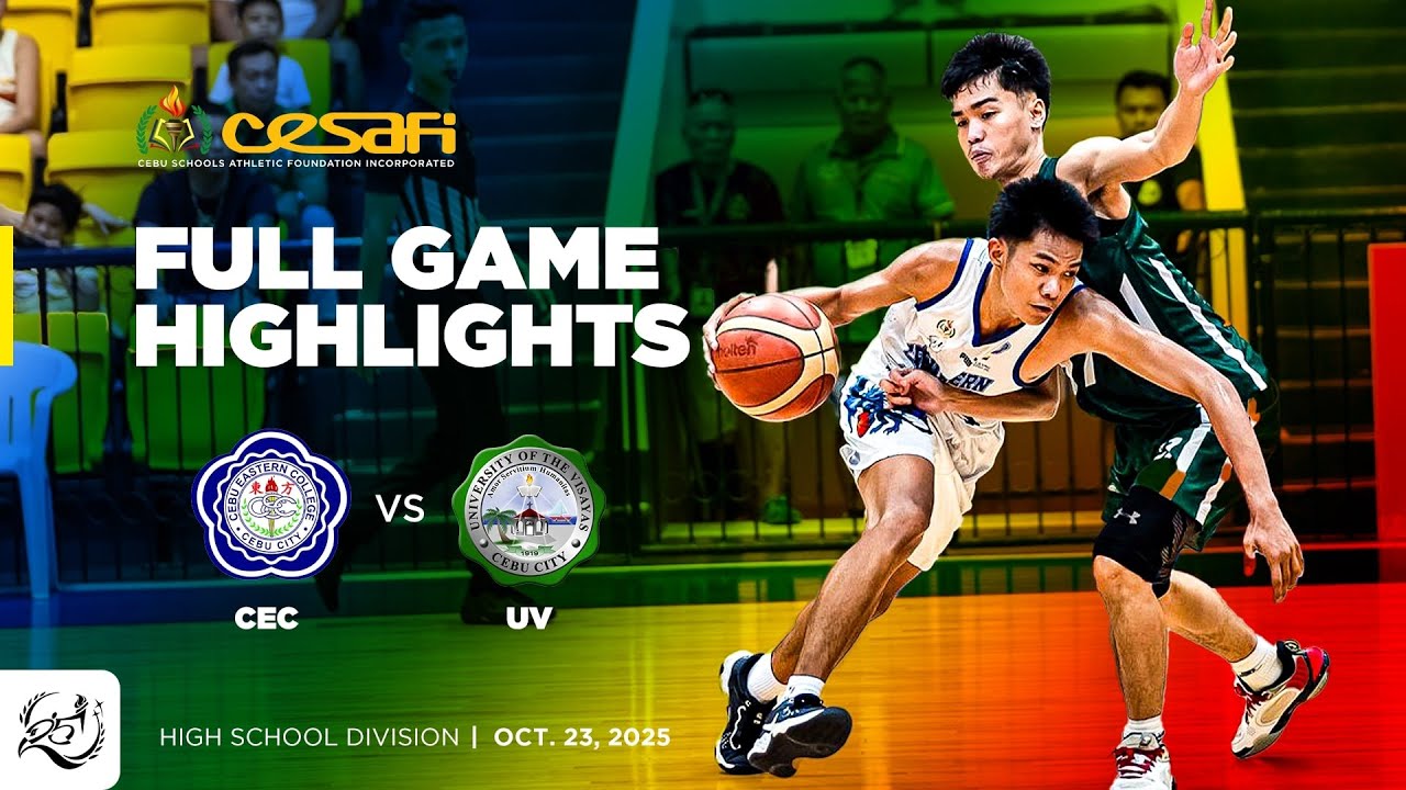 CEC vs UV | FULL GAME HIGHLIGHTS | CESAFI S25 HIGH SCHOOL BASKETBALL DIVISION