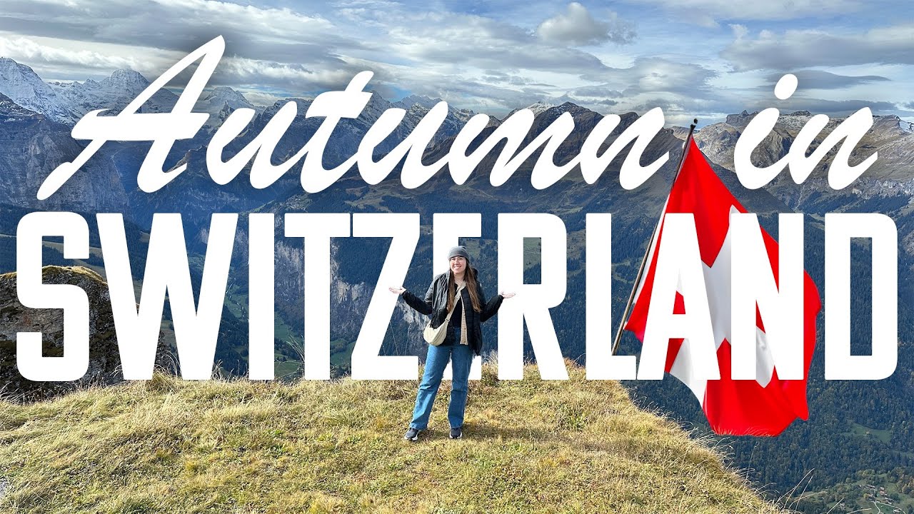 october in switzerland 🍁🇨🇭 zurich, lucerne, jungfrau, zermatt & more! | fall travel vlog part 1