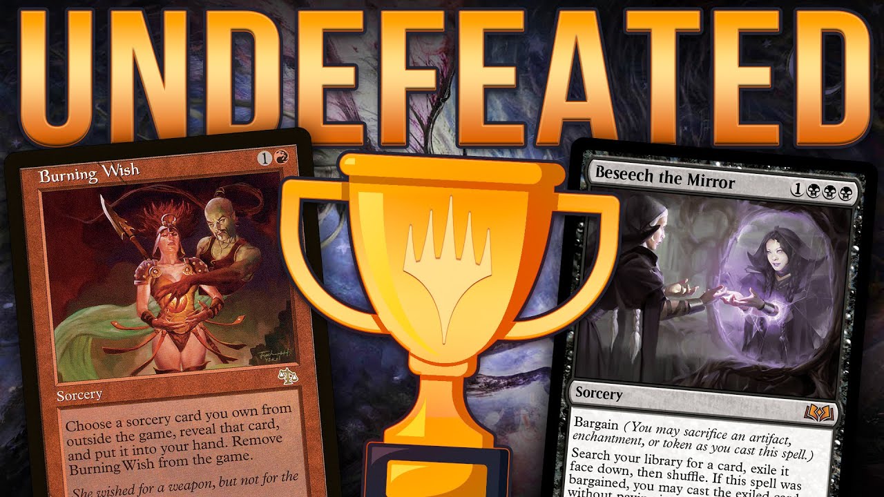 🏆UNDEFEATED🏆 Post-Ban The EPIC Storm is AMAZING! — Legacy Burning Wish Combo | Magic: The Gathering