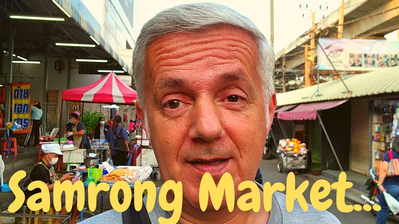 Der Tolle Samrong Markt in Bangkok - Fisch, Fleisch, Obst, Gemüse und mehr...