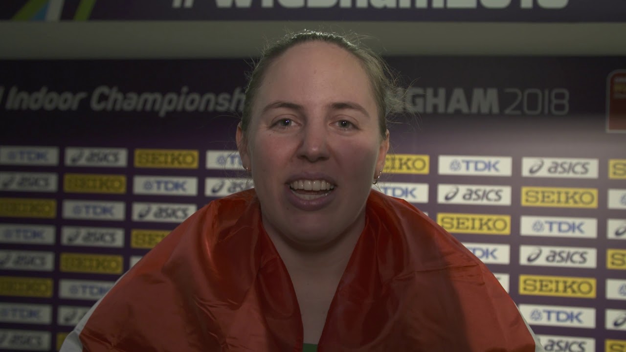 2018 world indoor champion Anita Marton loving #TheMoment