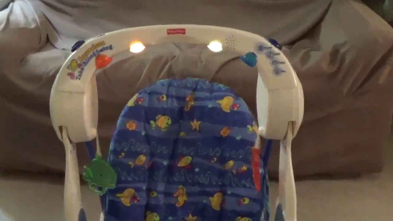 Fisher Price Aquarium Take Along Swing for Ebay Listing 1234