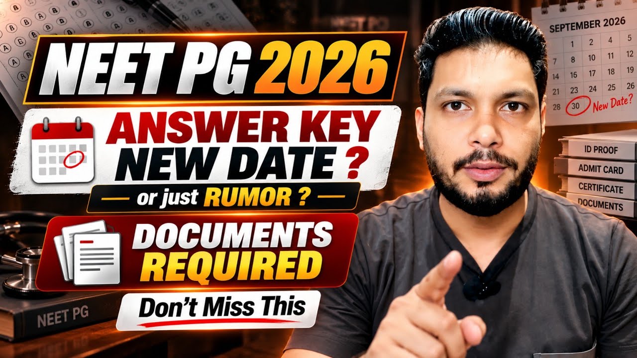 Список документов для NEET PG 2026 / Документы для зачисления на NEET PG 2026 / 20 необходимых до...