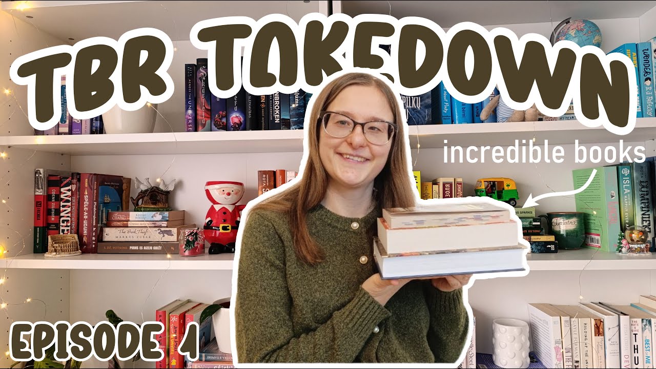 Tackling my physical TBR / tbr takedown #4 📚