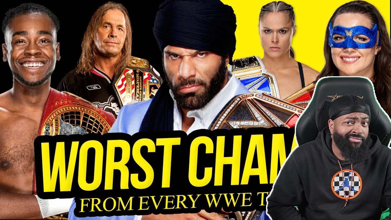 ROSS REACTS TO THE WORST CHAMPION OF EVERY WWE TITLE