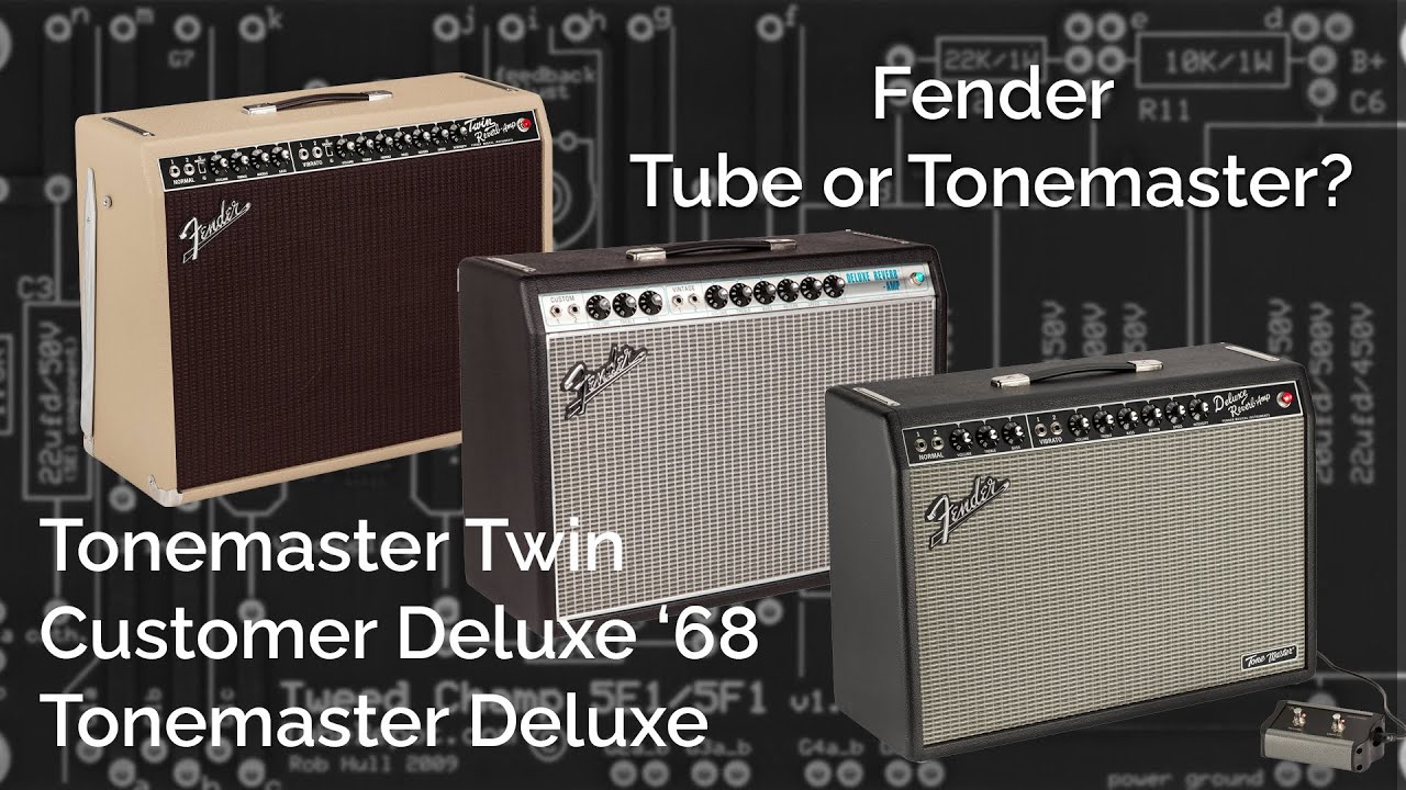 Fender Shootout: Custom Deluxe '68 против Tonemaster Deluxe против Tonemaster Twin