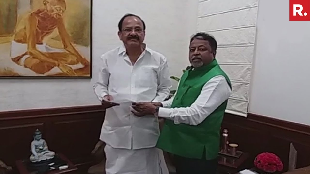 Senior TMC Leader Mukul Roy Resigns As Rajya Sabha MP