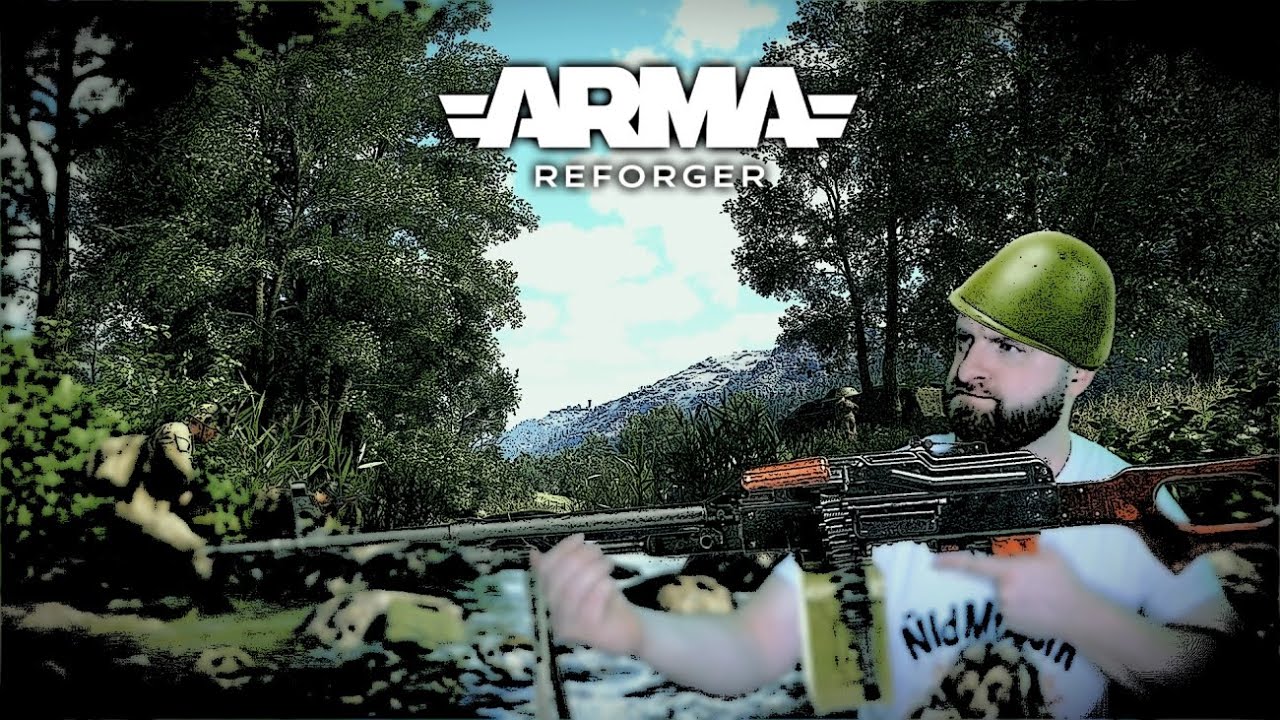 Arma Reforger. Холодная война #armareforger  #games  #streamer