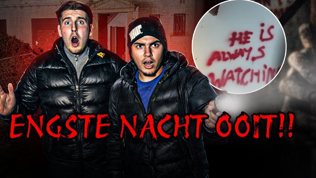 3 UUR ’S NACHTS in een Satanische Mansion in België …