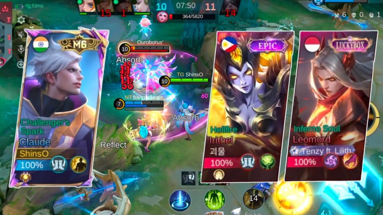 I MET PRO IRITHEL AND LEOMORD IN RANK  || Solo Carry Games with this Build 💪 || Claude Gameplay 😎 