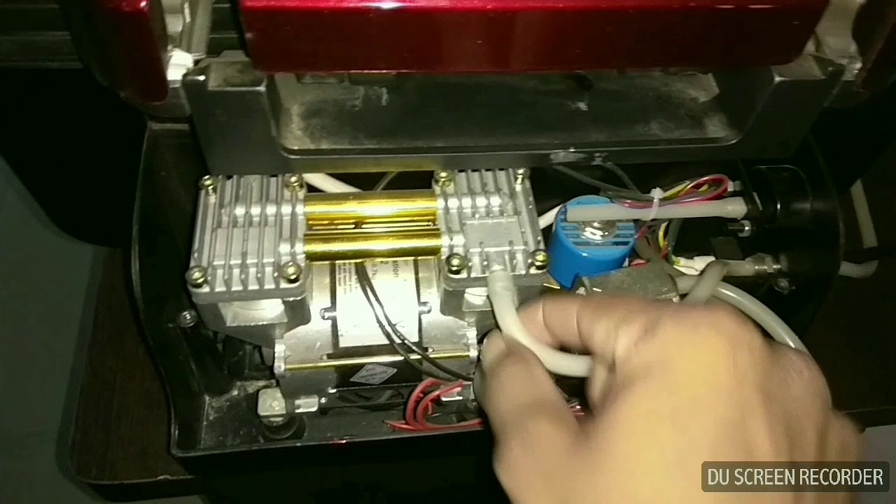 heat press machine vaccum solution