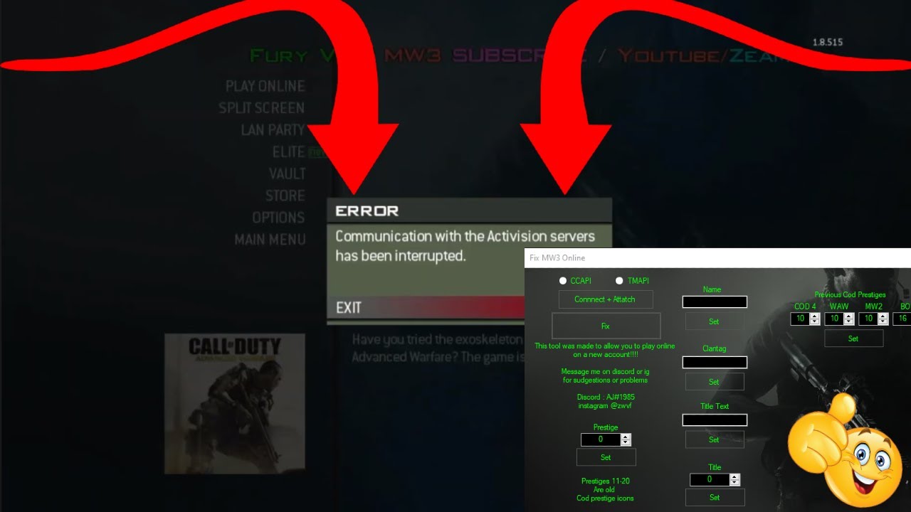 How To Fix MW3 Server Communication Error On PS3