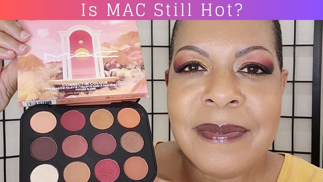 Experience the Fire with MAC Cosmetics Connect in Colour Future Flame Palette | 2 Looks