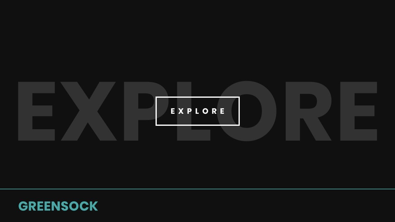 Greensock Animation | Website Intro | HTML, CSS & JavaScript