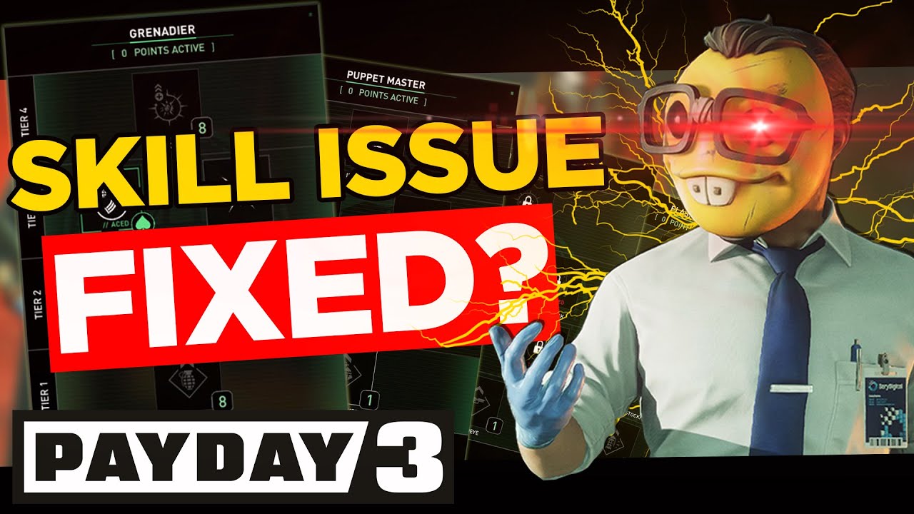 Update 17 and Skills 2.0 Might Have Just Saved Payday 3.