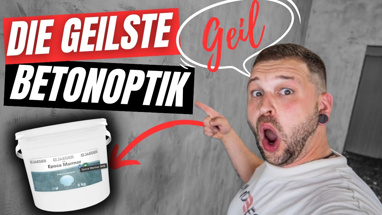 BETONOPTIK ⎜Spachteltechnik - Kreativ ohne Folie 🤙🏼