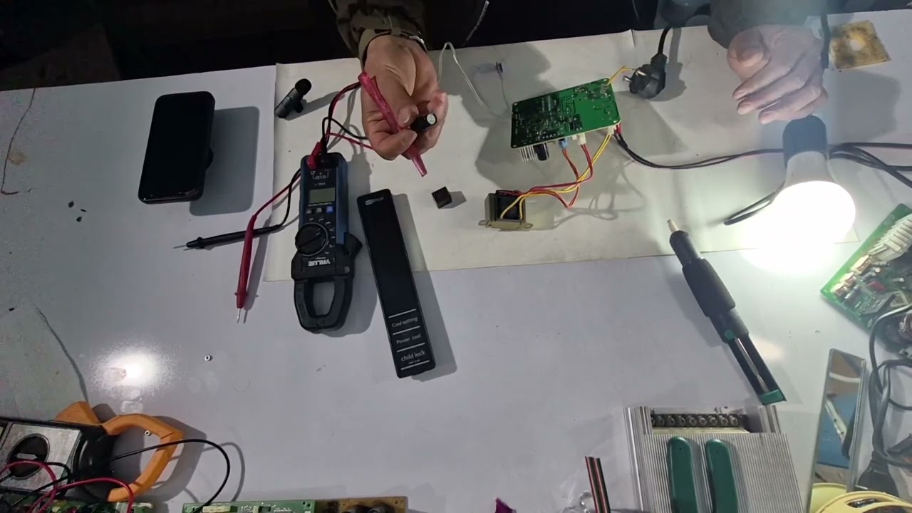 #تشخیص درست#تعمیر واقعی#تعمیر برد#الکترونیک #electronics #کمپرسور یخچال _فریزر#اشتباه نکنید 