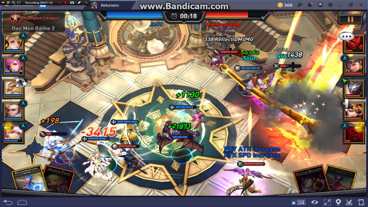 Returners: IMMORTAL team (4 healers) - Champion league